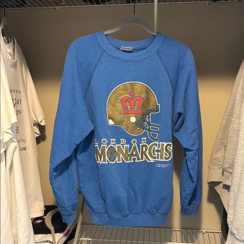 Blue London Monarchs Sweater